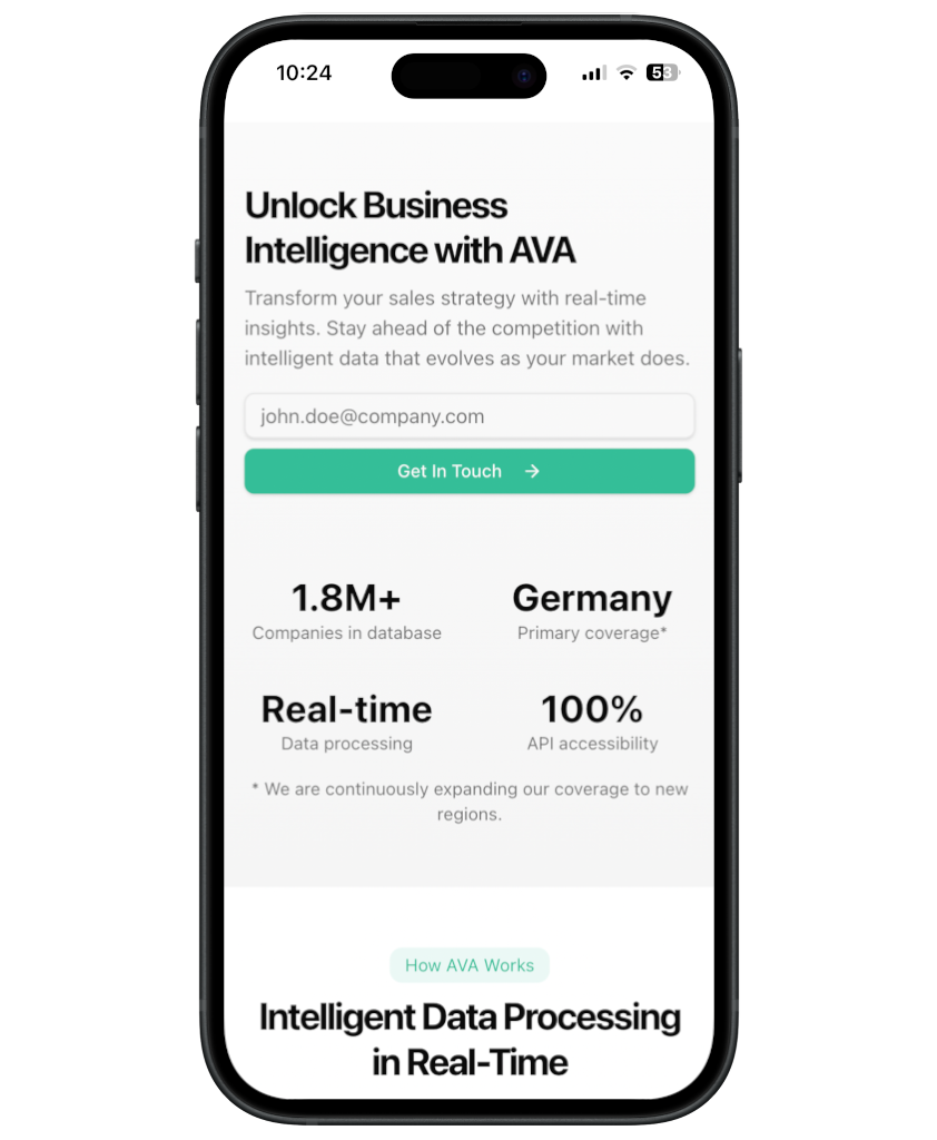 AVA Business Intelligence
